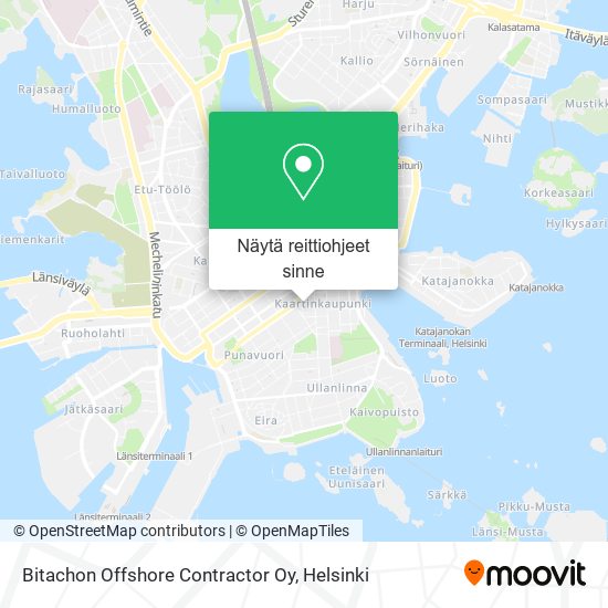 Bitachon Offshore Contractor Oy kartta