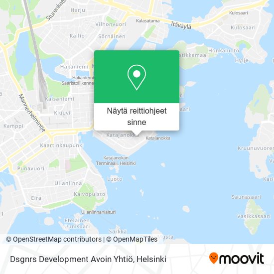 Dsgnrs Development Avoin Yhtiö kartta
