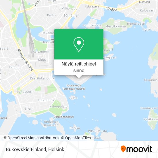 Bukowskis Finland kartta