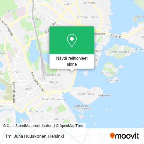 Tmi Juha Huuskonen kartta