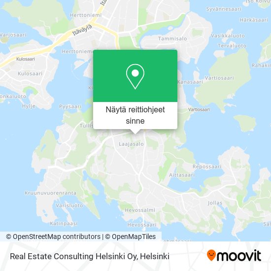 Real Estate Consulting Helsinki Oy kartta