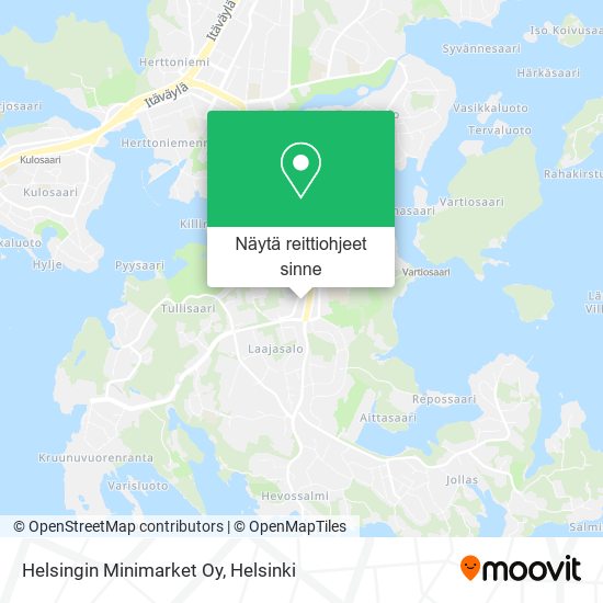 Helsingin Minimarket Oy kartta
