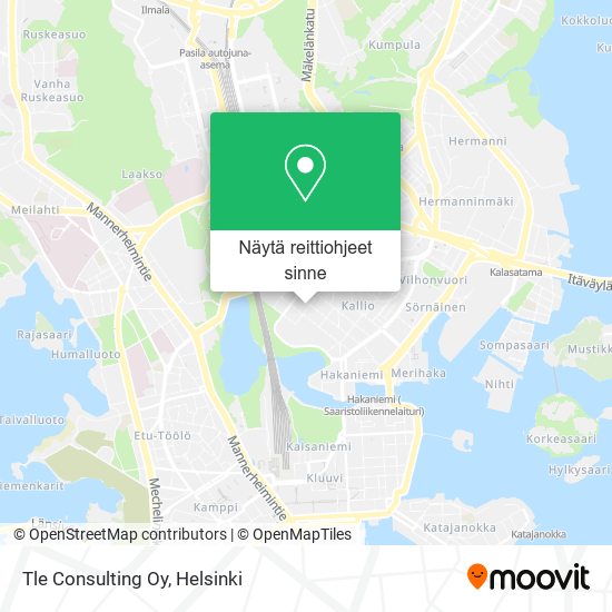 Tle Consulting Oy kartta