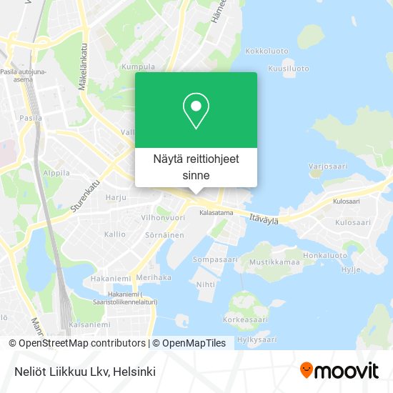 Neliöt Liikkuu Lkv kartta