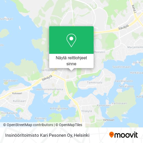 Insinööritoimisto Kari Pesonen Oy kartta