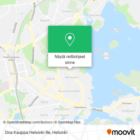 Dna Kauppa Helsinki Re kartta