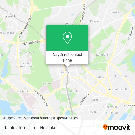 Kiinteistömaailma kartta