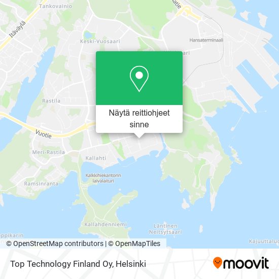 Top Technology Finland Oy kartta