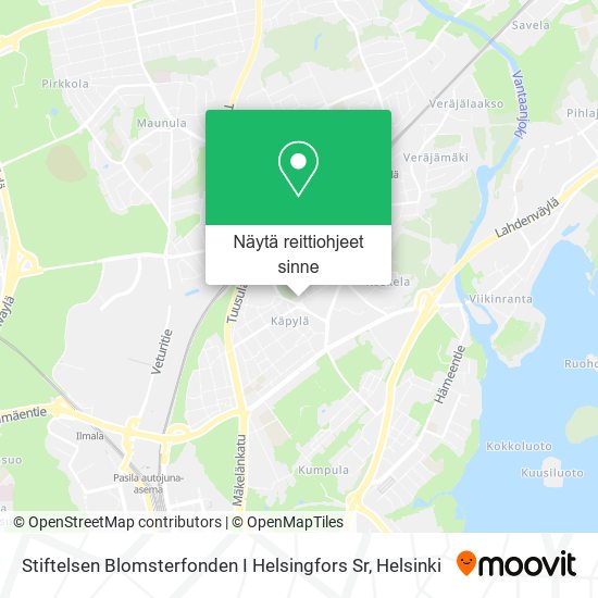 Stiftelsen Blomsterfonden I Helsingfors Sr kartta