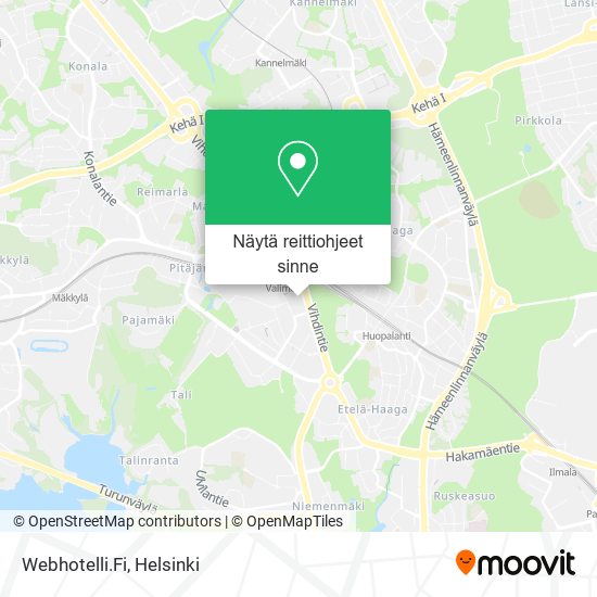 Webhotelli.Fi kartta