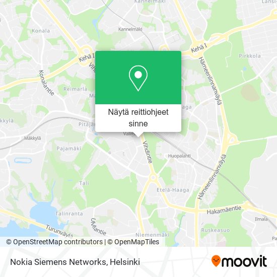 Nokia Siemens Networks kartta