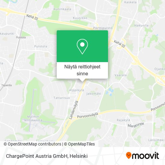 ChargePoint Austria GmbH kartta