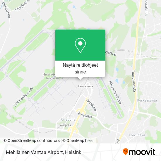 Mehiläinen Vantaa Airport kartta