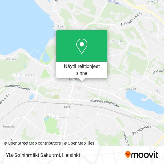 Ylä-Soininmäki Saku tmi kartta