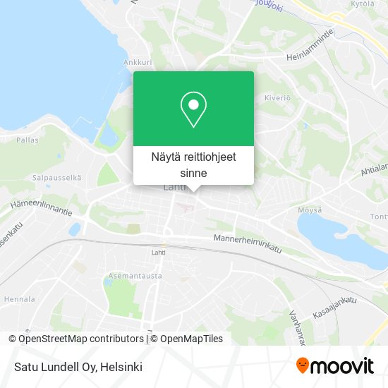 Satu Lundell Oy kartta