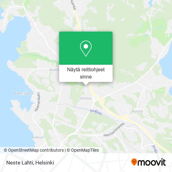 Neste Lahti kartta