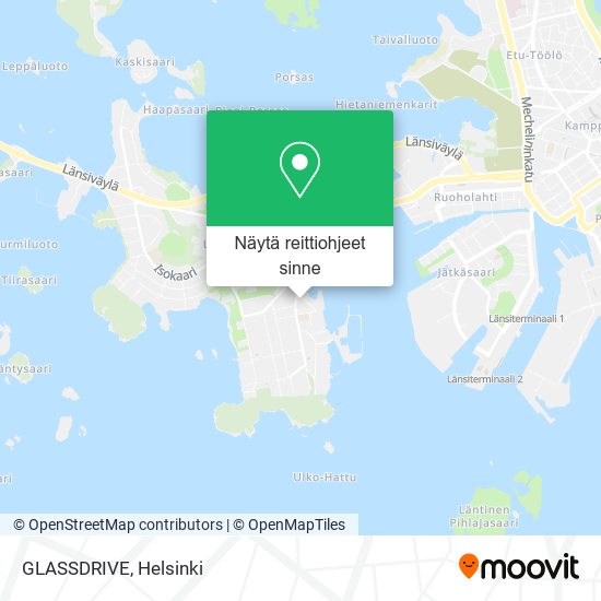 GLASSDRIVE kartta