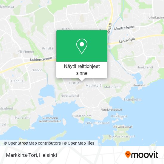 Markkina-Tori kartta
