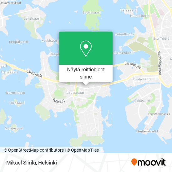 Mikael Siirilä kartta