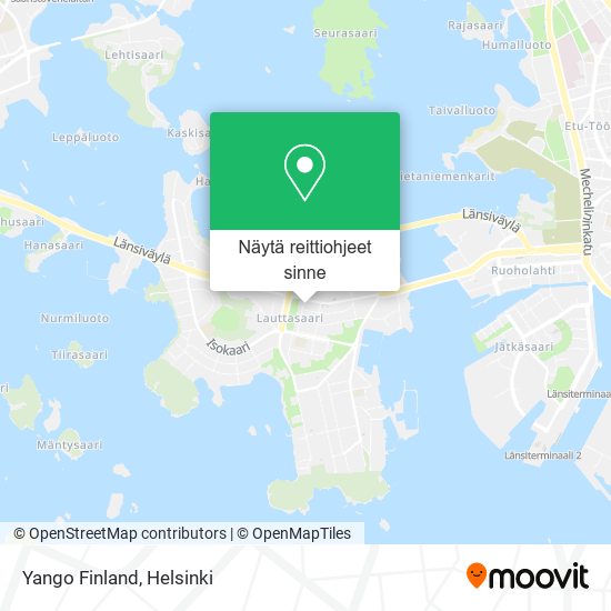 Yango Finland kartta