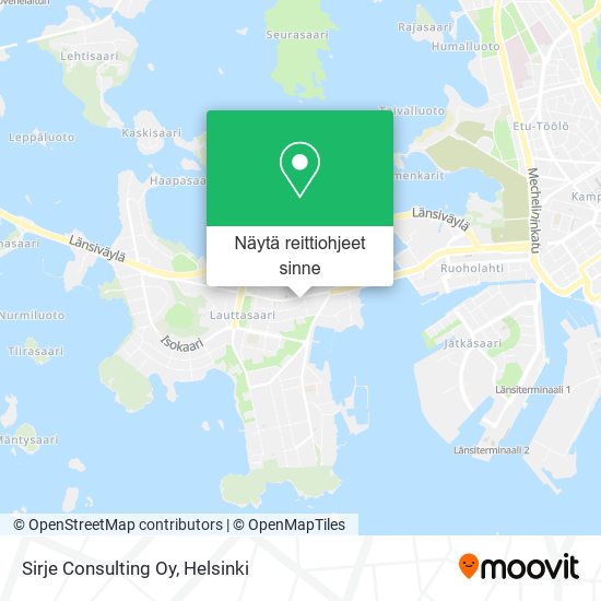 Sirje Consulting Oy kartta