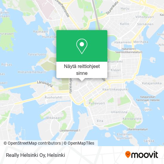 Really Helsinki Oy kartta