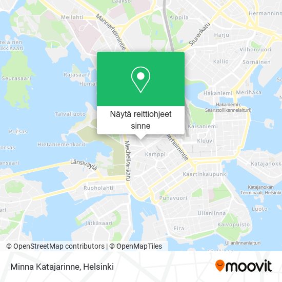 Minna Katajarinne kartta