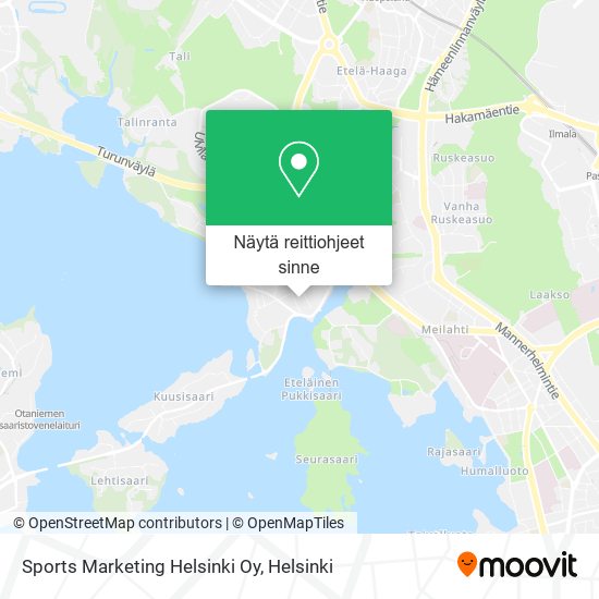 Sports Marketing Helsinki Oy kartta