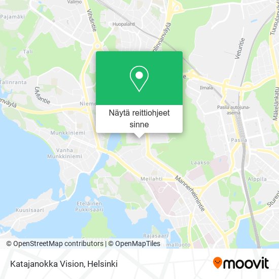 Katajanokka Vision kartta