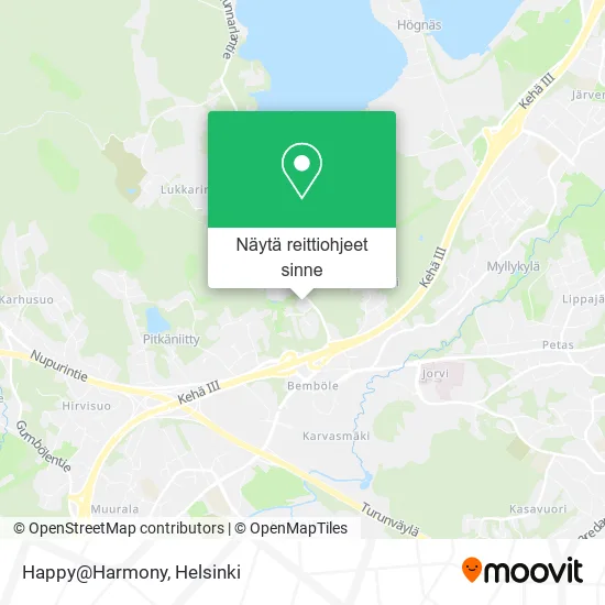 Happy@Harmony kartta