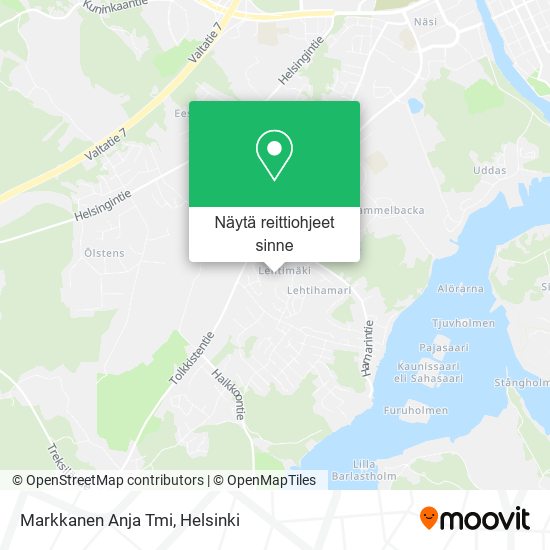 Markkanen Anja Tmi kartta