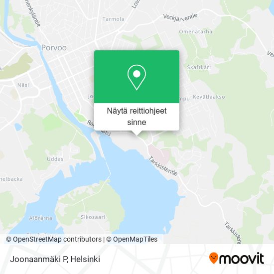 Joonaanmäki P kartta
