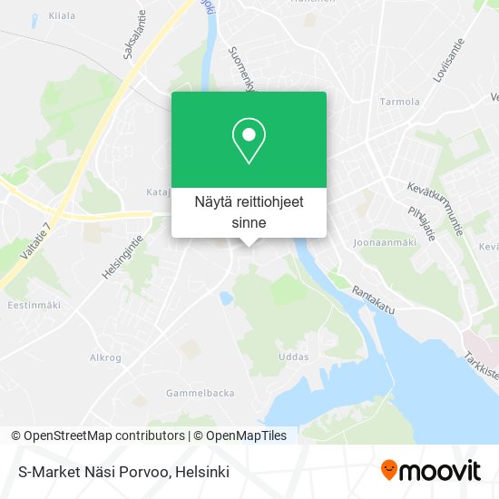 S-Market Näsi Porvoo kartta