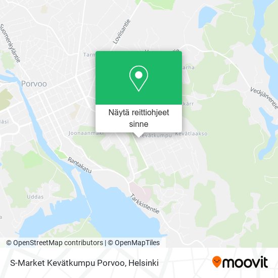 S-Market Kevätkumpu Porvoo kartta