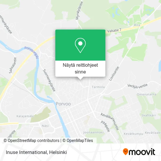 Inuse International kartta