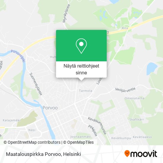 Maatalouspirkka Porvoo kartta