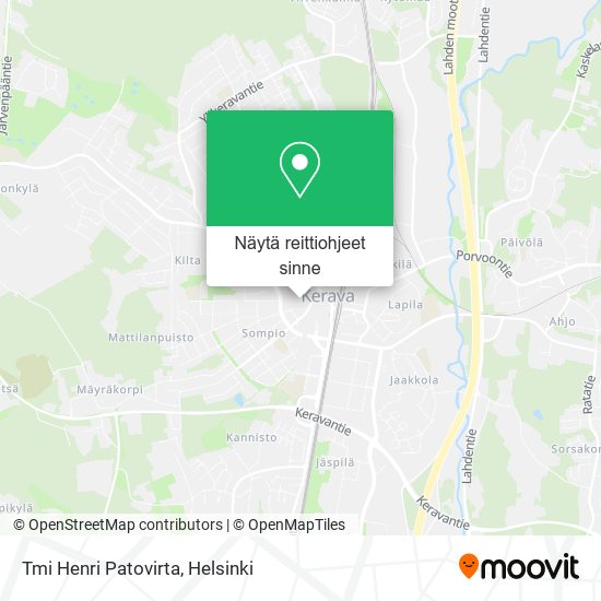 Tmi Henri Patovirta kartta