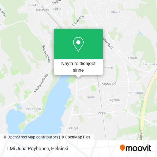 T:Mi Juha Pöyhönen kartta