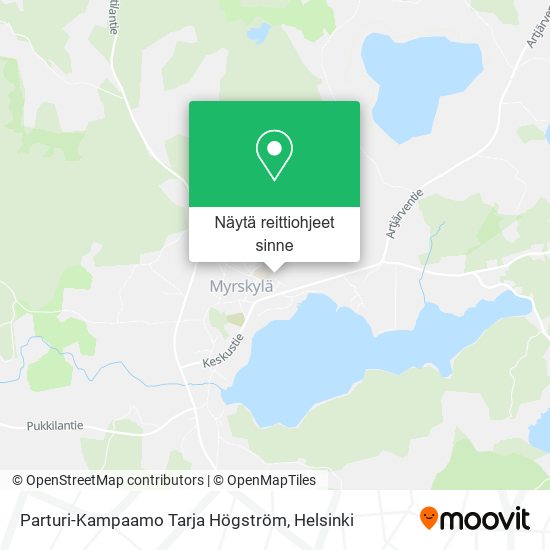 Parturi-Kampaamo Tarja Högström kartta