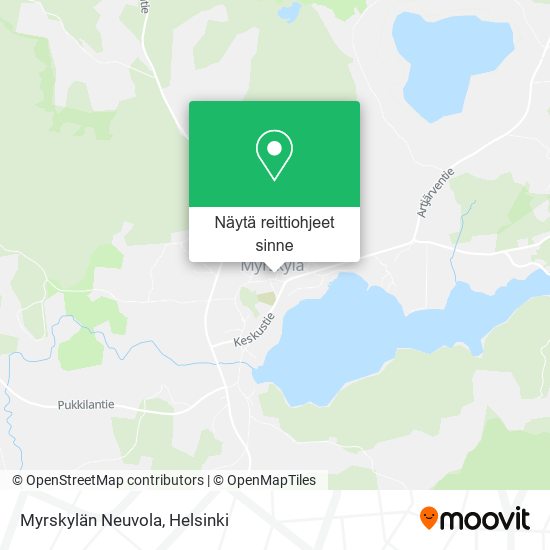 Myrskylän Neuvola kartta