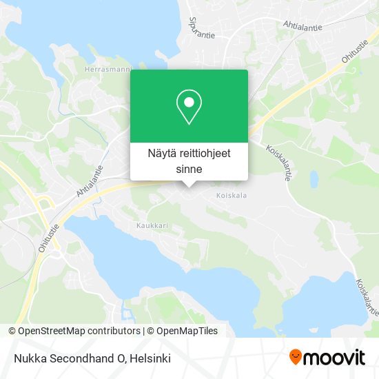 Nukka Secondhand O kartta