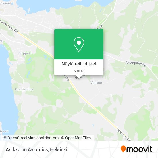 Asikkalan Aviomies kartta
