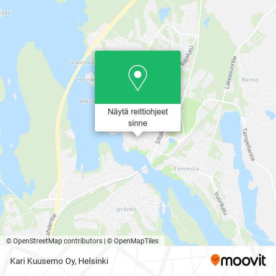 Kari Kuusemo Oy kartta