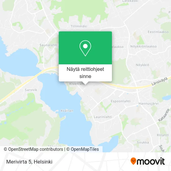 Merivirta 5 kartta