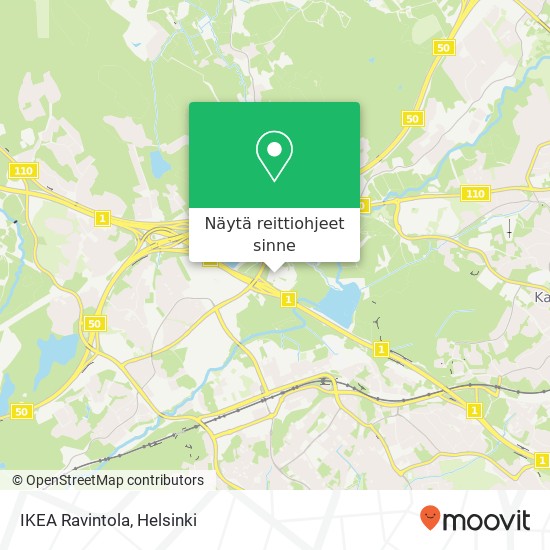 IKEA Ravintola kartta