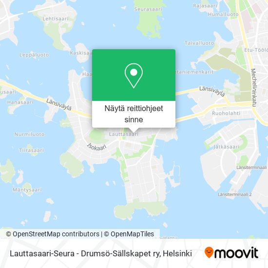 Lauttasaari-Seura - Drumsö-Sällskapet ry kartta