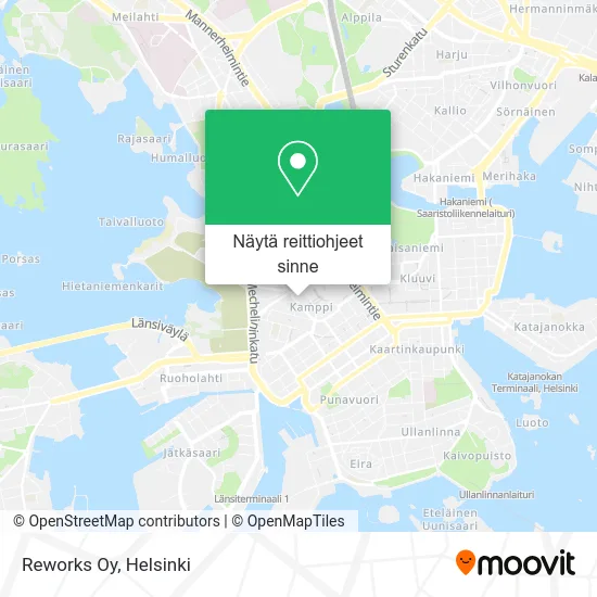 Reworks Oy kartta