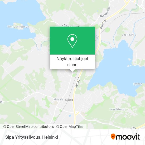 Sipa Yrityssiivous kartta