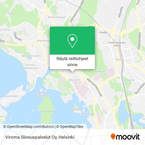 Viroma Siivouspalvelut Oy kartta