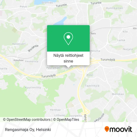 Rengasmaja Oy kartta